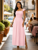 Vestido Feminino Celeste
